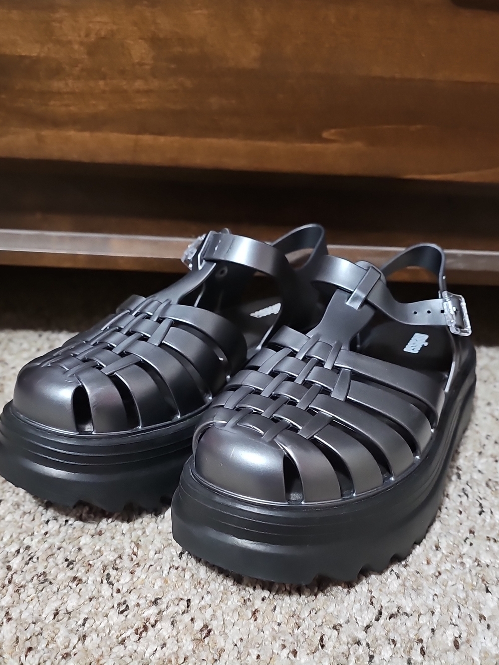 Melissa Possession Platform II Jelly Shoes